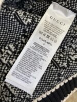 Gucci shearling jacquard knit cardigan khaki - 图片 9