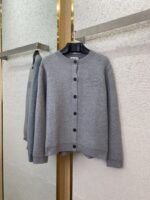 Miu Miu Embroidered Patch Cardigan - 图片 4