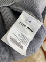 Miu Miu Embroidered Patch Cardigan - 图片 9