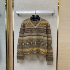 LV Mohair V-Neck Sweater