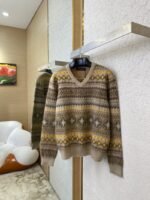 LV Mohair V-Neck Sweater - 图片 3