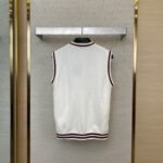 LV logo embroidered wool waistcoat - 图片 2