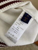 LV logo embroidered wool waistcoat - 图片 9