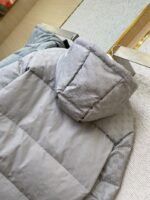 Gucci Jacquard Dark Down Jacket Silver - 图片 8