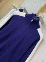 Gucci Patchwork Knit Zip Jacket Coat - 图片 7