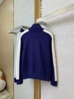 Gucci Patchwork Knit Zip Jacket Coat - 图片 6