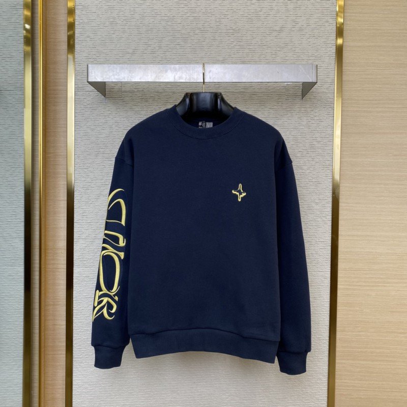 wsxc1735786406965_0.jpg Dior X Stone Island Co-Branded Embroidered Crew Neck Sweatshirt - 图片 1