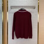 Miu Miu Logo Embroidered Pullover Red - 图片 2