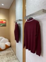 Miu Miu Logo Embroidered Pullover Red - 图片 4