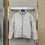 LV Quilted Logo Jacket Cotton Coat Jacket
