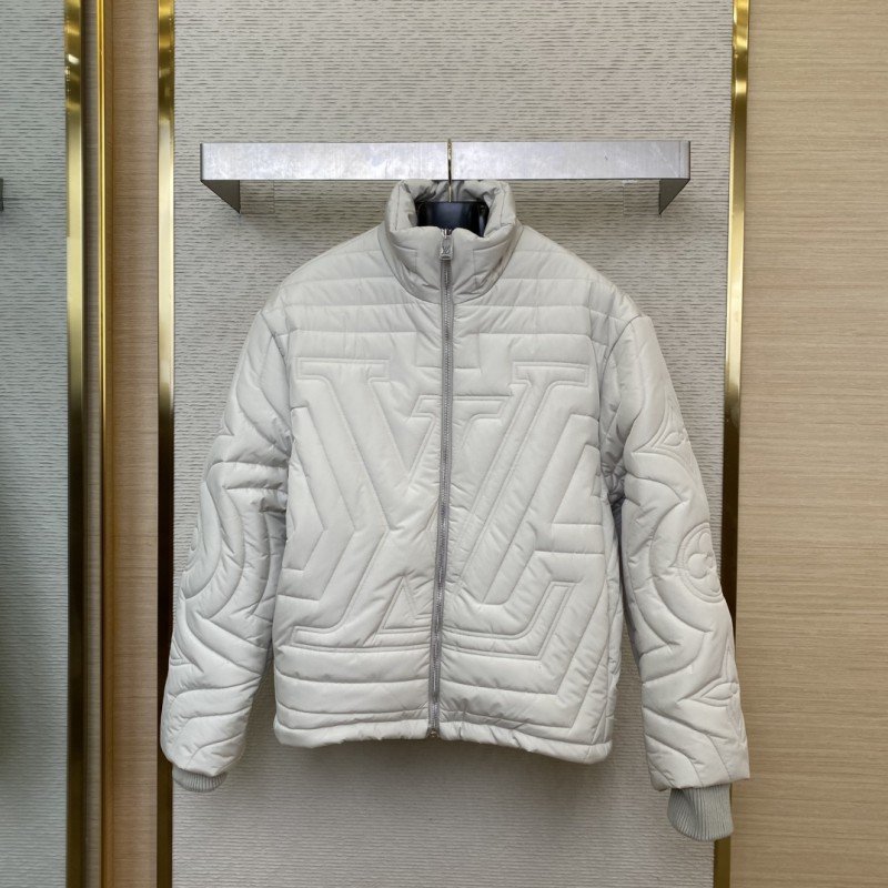 wsxc1736126665583_0.jpg LV Quilted Logo Jacket Cotton Coat Jacket - 图片 1
