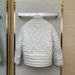 LV Quilted Logo Jacket Cotton Coat Jacket - 图片 2