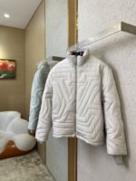 LV Quilted Logo Jacket Cotton Coat Jacket - 图片 3