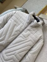 LV Quilted Logo Jacket Cotton Coat Jacket - 图片 6