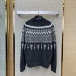 LV Hot beaded ski pullover jumper - 图片 2