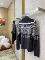 LV Hot beaded ski pullover jumper - 图片 4