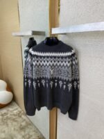 LV Hot beaded ski pullover jumper - 图片 7