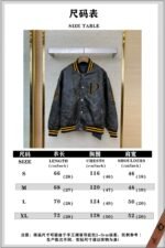 Prada Vintage Aged Baseball Leather Jacket Jacket Black - 图片 10