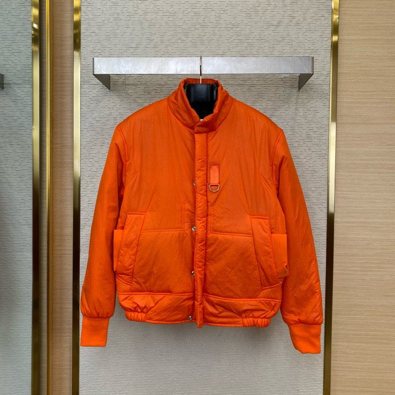 wsxc1736132359858_2.jpg Dior Multi-Pocket Cotton Jacket Coat Orange - 图片 1