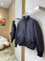 Dior Multi-Pocket Cotton Jacket Coat Black - 图片 3