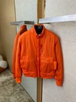 Dior Multi-Pocket Cotton Jacket Coat Orange - 图片 7