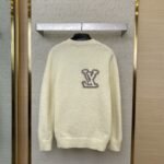 LV logo appliqu??d wool crew neck jumper - 图片 2