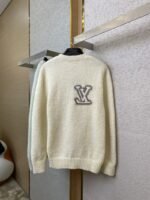LV logo appliqu??d wool crew neck jumper - 图片 7