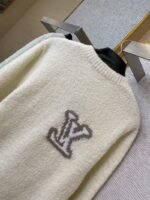 LV logo appliqu??d wool crew neck jumper - 图片 8