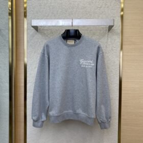 Gucci Monogram Embroidered Crew Neck Sweatshirt
