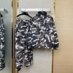 Balenciaga Camouflage Windproof Ski Trousers