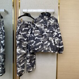 Balenciaga Camouflage Windproof Ski Trousers