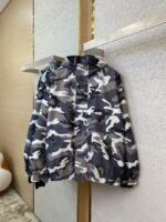 Balenciaga Camouflage Windproof Ski Jacket Coat - 图片 5