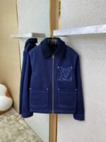 LV Workwear Pocket Canvas Jacket Coat - 图片 7