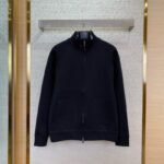 Dior Cashmere Jacket Coat Black