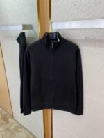 Dior Cashmere Jacket Coat Black - 图片 7