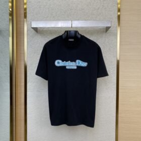 Dior Luminous Letter Blur Print Short Sleeve