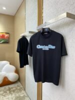 Dior Luminous Letter Blur Print Short Sleeve - 图片 3