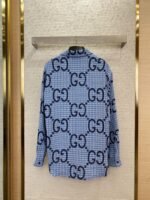 Gucci Printed Shirt Blue - 图片 2