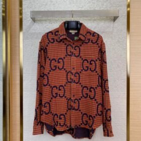 Gucci Printed Shirt Red