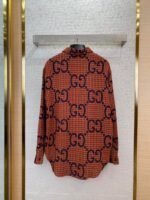 Gucci Printed Shirt Red - 图片 2