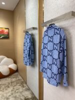 Gucci Printed Shirt Blue - 图片 4