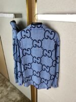 Gucci Printed Shirt Blue - 图片 8