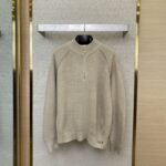 Dior Knitted Wool Half-Zip Jumper