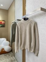 Dior Knitted Wool Half-Zip Jumper - 图片 3