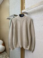 Dior Knitted Wool Half-Zip Jumper - 图片 5
