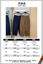 LV turquoise wash denim trousers black - 图片 10