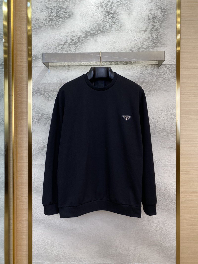 wsxc1736561419269_0.jpg Prada Nylon Bilateral Patchwork Sweatshirt - 图片 1