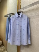 Gucci logo monogrammed lapel shirt - 图片 5
