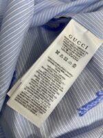 Gucci logo monogrammed lapel shirt - 图片 9