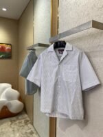 Gucci Logo Embroidered Short Sleeve Shirt - 图片 3